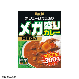 日本HACHI Mega盛咖哩300g (中辛)